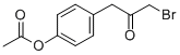 1-[4-(ACETYLOXY)PHENYL]-3-BROMO-2-PROPANONE CAS#: 56071-69-3