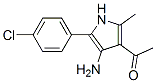 1-[4-Amino-5-(p-chlorophenyl)-2-methyl-1H-pyrrol-3-yl]ethanone CAS#: 56463-73-1