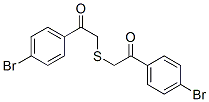 1-(4-BROMO-PHENYL)-2-[2-(4-BROMO-PHENYL)-2-OXO-ETHYLSULFANYL]-ETHANONE CAS#: 58881-56-4