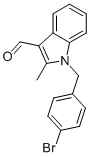 1-(4-BROMOBENZYL)-2-METHYL-1H-INDOLE-3-CARBALDEHYDE CAS#: 501912-85-2