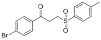 1-(4-BROMOPHENYL)-3-[(4-METHYLPHENYL)SULFONYL]-1-PROPANONE CAS#: 50366-53-5
