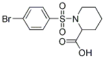 1-[(4-BROMOPHENYL)SULFONYL]PIPERIDINE-2-CARBOXYLIC ACID CAS#: 474625-93-9