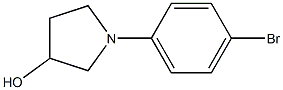 1-(4-BroMophenyl)-3-pyrrolidinol CAS#: 536742-64-0
