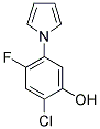 1-(4-CHLORO-2-FLUORO-5-HYDROXYPHENYL)PYRROLE CAS#: 439095-63-3