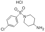 1-(4-CHLORO-BENZENESULFONYL)-PIPERIDIN-4-YLAMINE HYDROCHLORIDE CAS#: 442133-57-5