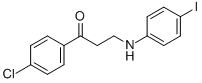 1-(4-CHLOROPHENYL)-3-(4-IODOANILINO)-1-PROPANONE CAS#: 477320-54-0