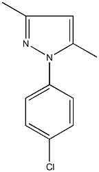 1-(4-CHLOROPHENYL)-3,5-DIMETHYL-1H-PYRAZOLE CAS#: 51560-55-5