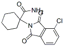 1-(4-Chloro-1,3-dihydro-1,3-dioxo-2H-isoindole-2-yl)cyclohexanecarboxa mide CAS#: 51971-67-6