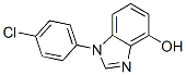 1-(4-Chlorophenyl)-1H-benzimidazol-4-ol CAS#: 54986-46-8