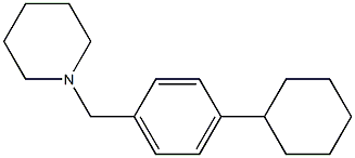 1-(4-Cyclohexylbenzyl)piperidine CAS#: 56354-62-2