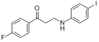 1-(4-FLUOROPHENYL)-3-(4-IODOANILINO)-1-PROPANONE CAS#: 477320-55-1