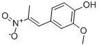 1-(4-HYDROXY-3-METHOXYPHENYL)-2-NITROPROPENE CAS#: 5395-47-1