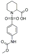 1-(4-METHOXYCARBONYLAMINO-BENZENESULFONYL)-PIPERIDINE-2-CARBOXYLIC ACID CAS#: 483967-96-0