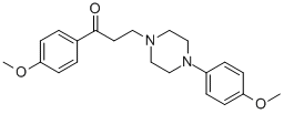 1-(4-METHOXYPHENYL)-3-[4-(4-METHOXYPHENYL)PIPERAZINO]-1-PROPANONE CAS#: 477328-89-5