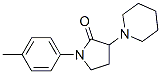 1-(4-Methylphenyl)-3-(1-piperidinyl)pyrrolidin-2-one CAS#: 5378-68-7