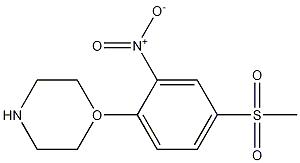 1-[4-(Methylsulfonyl)-2-nitrophenyl]morpholine CAS#: 412958-87-3