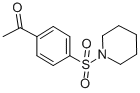 1-[4-(PIPERIDINE-1-SULFONYL)-PHENYL]-ETHANONE CAS#: 58722-34-2