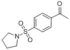 1-[4-(PYRROLIDIN-1-YLSULFONYL)PHENYL]ETHANONE CAS#: 58722-33-1