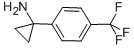 1-(4-(TRIFLUOROMETHYL)PHENYL)CYCLOPROPANAMINE CAS#: 474709-86-9