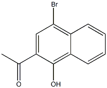 1-(4-broMo-1-hydroxynaphthalen-2-yl)ethanone CAS#: 52220-64-1