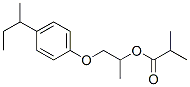 1-(4-butan-2-ylphenoxy)propan-2-yl 2-methylpropanoate CAS#: 5436-84-0