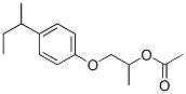 1-(4-butan-2-ylphenoxy)propan-2-yl acetate CAS#: 5436-95-3