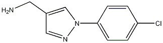 (1-(4-chlorophenyl)-1H-pyrazol-4-yl)methanamine CAS#: 400877-37-4
