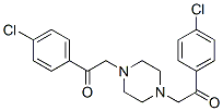 1-(4-chlorophenyl)-2-[4-[2-(4-chlorophenyl)-2-oxo-ethyl]piperazin-1-yl ]ethanone CAS#: 5447-51-8