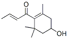1-(4-hydroxy-2,6,6-trimethyl-1-cyclohexen-1-yl)-2-buten-1-one CAS#: 56915-02-7