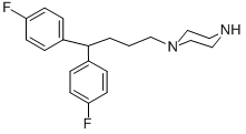 1-[4,4-bis(4-fluorophenyl)butyl]piperazine CAS#: 5631-35-6