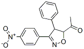 1-[4,5-Dihydro-3-(4-nitrophenyl)-4-phenylisoxazol-5-yl]ethanone CAS#: 54605-77-5