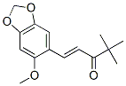 1-(4,5-Methylenedioxy-2-methoxyphenyl)-4,4-dimethyl-1-penten-3-one CAS#: 58344-83-5