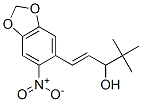 1-(4,5-Methylenedioxy-2-nitrophenyl)-4,4-dimethyl-1-penten-3-ol CAS#: 58345-07-6