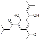 (-)-1-[5-Acetyl-2-hydroxy-3-(1-hydroxy-3-methyl-2-butenyl)phenyl]-3-methyl-1-butanone CAS#: 54963-61-0