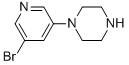 1-(5-Bromo-3-pyridyl)piperazine CAS#: 412347-30-9
