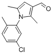 1-(5-CHLORO-2-METHYLPHENYL)-2,5-DIMETHYL-1H-PYRROLE-3-CARBALDEHYDE CAS#: 428466-65-3