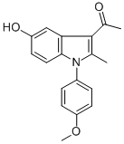 1-[5-HYDROXY-1-(4-METHOXY-PHENYL)-2-METHYL-1H-INDOL-3-YL]-ETHANONE CAS#: 5546-17-8