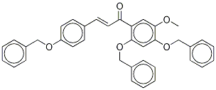 1-[5-Methoxy-2,4-bis(phenylMethoxy)phenyl]-3-[4-(phenylMethoxy)phenyl]-2-propen-1-one CAS#: 58115-18-7