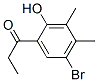 1-(5-bromo-2-hydroxy-3,4-dimethyl-phenyl)propan-1-one CAS#: 5384-03-2