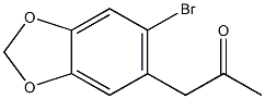 1-(6-BroMo-1,3-benzodioxol-5-yl)-2-propanone CAS#: 43197-28-0
