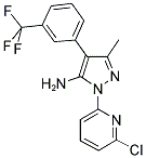 1-(6-CHLORO-2-PYRIDINYL)-3-METHYL-4-[3-(TRIFLUOROMETHYL)PHENYL]-1H-PYRAZOL-5-AMINE CAS#: 446276-01-3