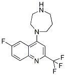 1-[6-Fluoro-2-(trifluoromethyl)quinolin-4-yl]homopiperazine 97% CAS#: 541539-67-7