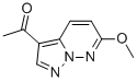 1-(6-METHOXYPYRAZOLO[1,5-B]PYRIDAZIN-3-YL)ETHANONE CAS#: 551920-20-8