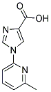 1-(6-METHYL-2-PYRIDINYL)-1H-IMIDAZOLE-4-CARBOXYLIC ACID CAS#: 477847-81-7