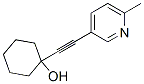 1-[(6-Methyl-3-pyridyl)ethynyl]cyclohexanol CAS#: 52535-36-1