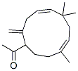 1-(6,6,9-trimethyl-2-methylenecycloundeca-4,8-dien-1-yl)ethan-1-one CAS#: 55987-49-0