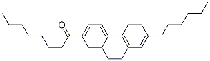 1-(7-hexyl-9,10-dihydro-2-phenanthryl)octan-1-one CAS#: 54547-81-8