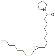 1-[8-(3-Octyloxiran-2-yl)octanoyl]pyrrolidine CAS#: 56630-37-6