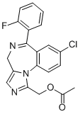 1-ACETOXYMETHYL-8-CHLORO-6-(2-FLUOROPHENYL)-4H-IMIDAZO[1,5-A][1,4]BENZODIAZEPINE CAS#: 59468-89-2