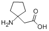 (1-AMINOCYCLOPENTYL)ACETIC ACID CAS#: 58885-92-0